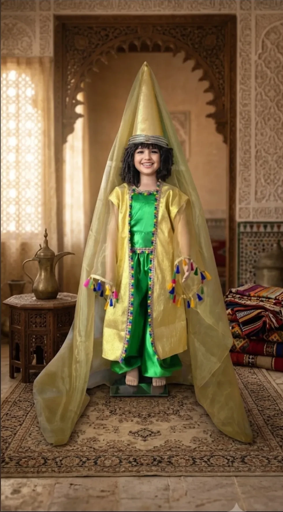 Folklore little princess Aycha
