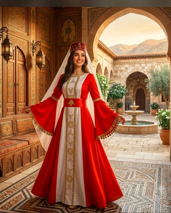Folklore Traditional Lebanese Princess 